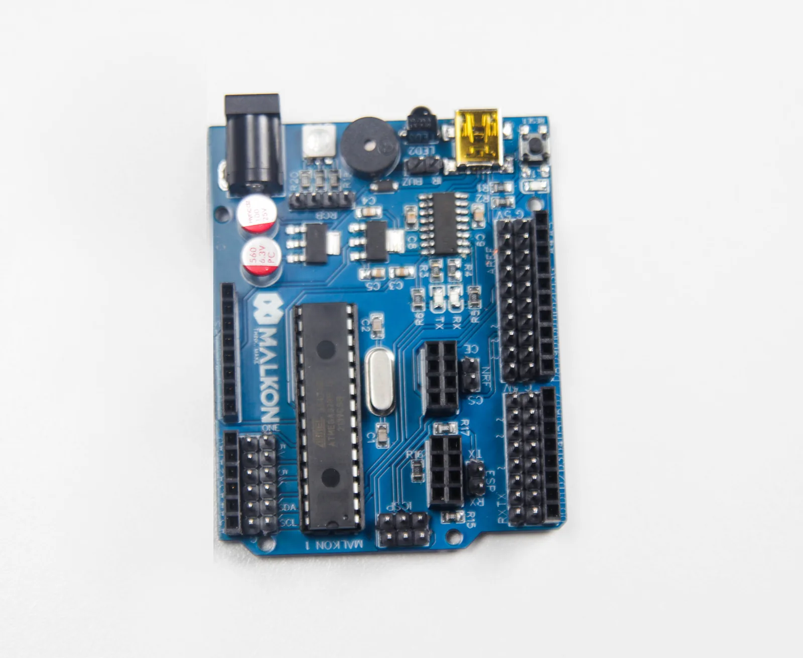 MALKON development board used for firmware development